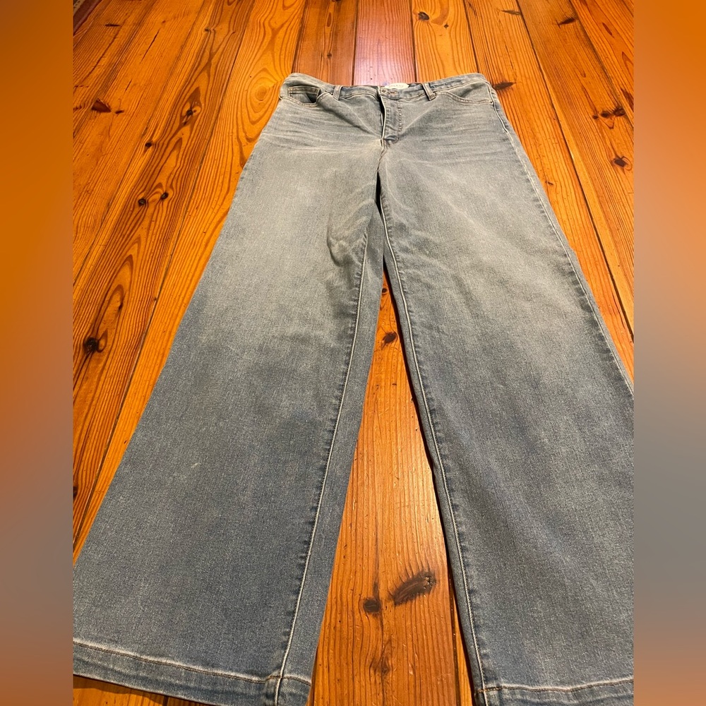 Crown & Ivy Wide Leg Jeans